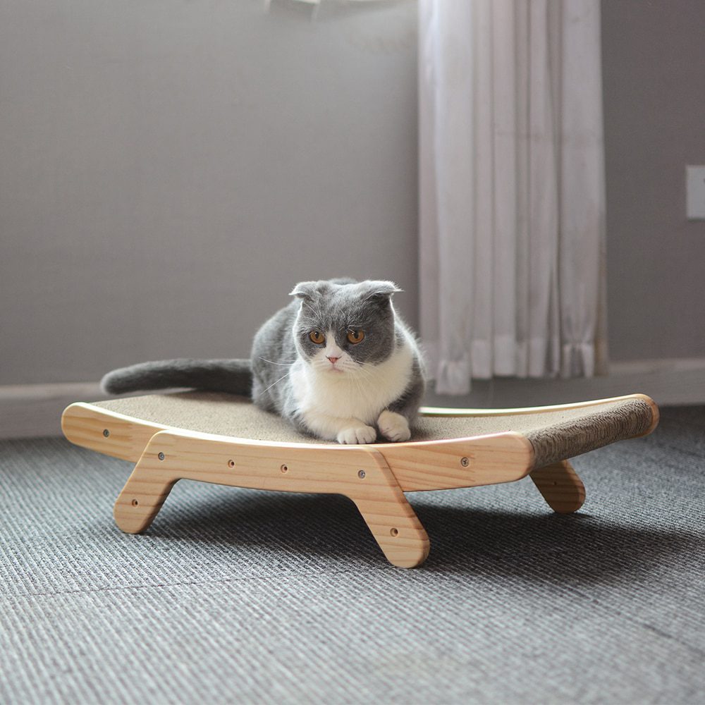 Wooden-Cat-Scratcher-Scraper-Detachable-Lounge-Bed-3-In-1-Scratching-Post-For-Cats-Training-Grinding-3